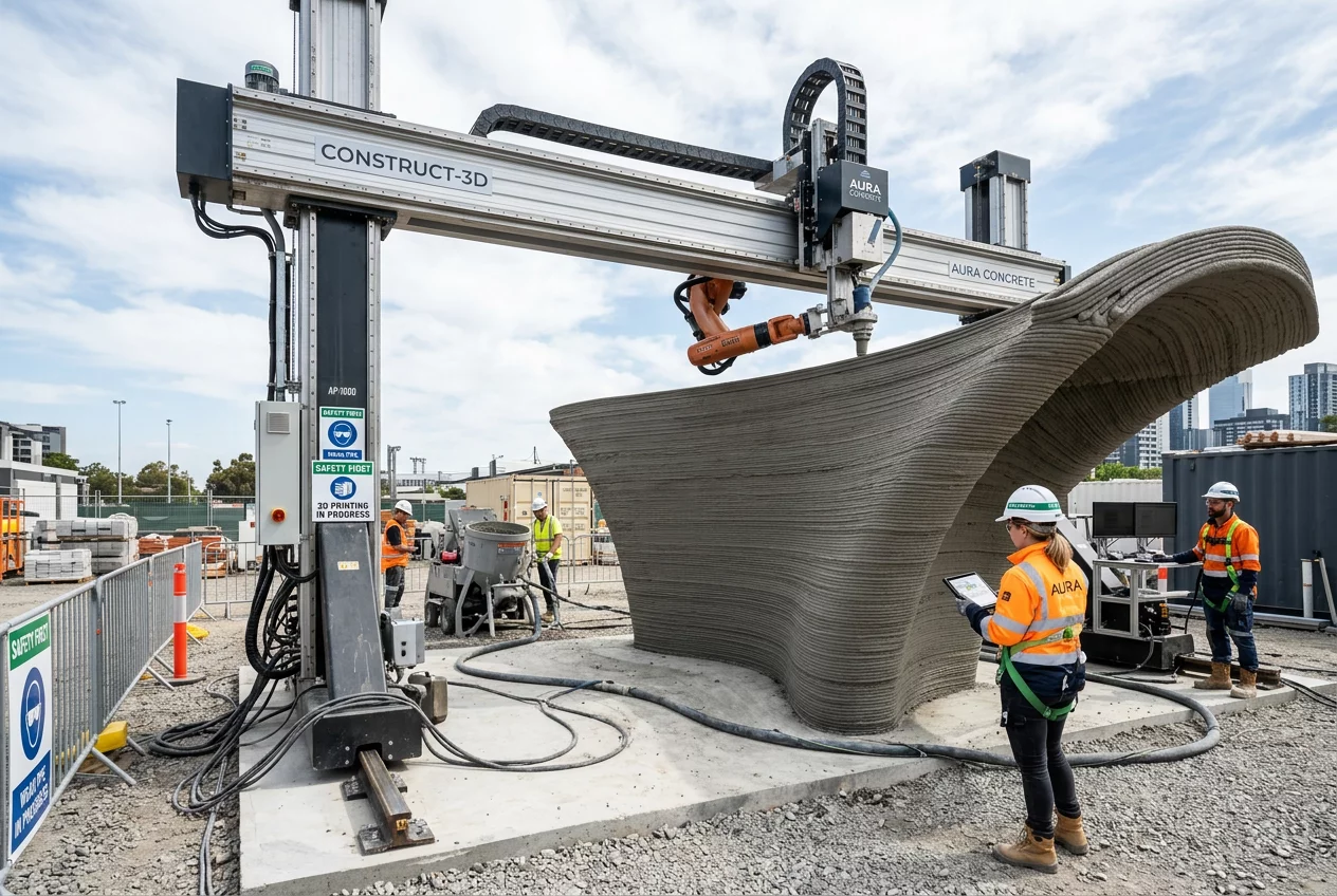 How 3D Printing is Reshaping On-Site Construction Safety