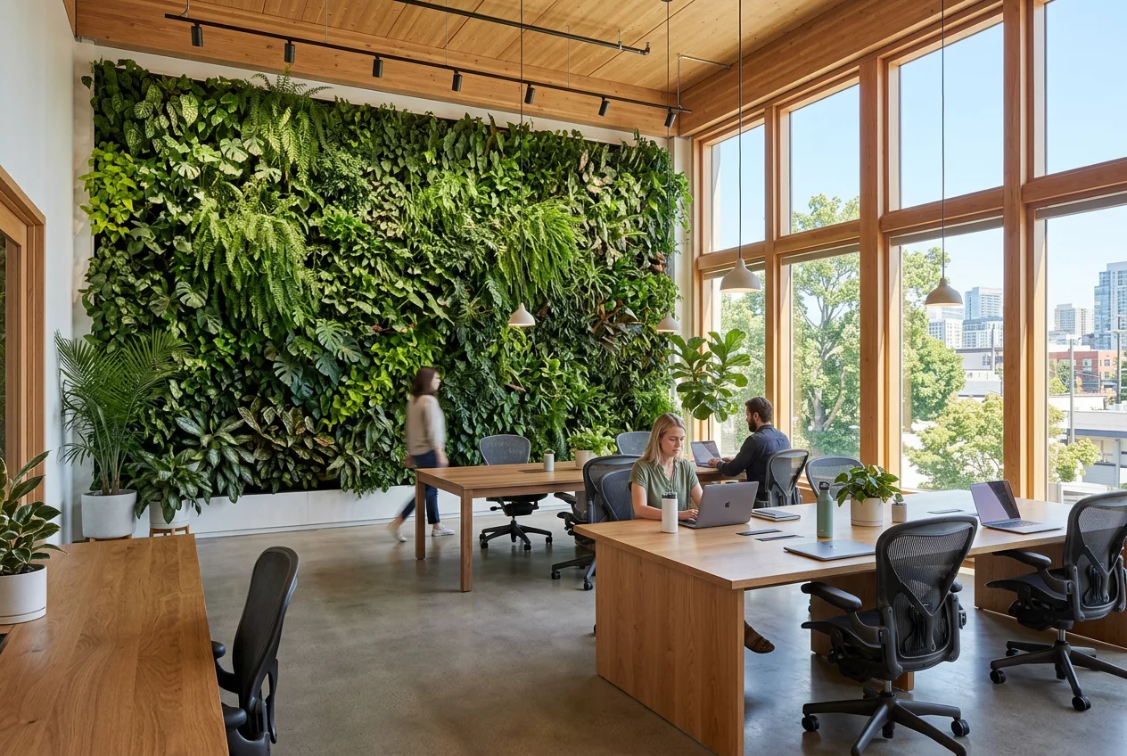 Integrating Biophilic Design into Commercial Office Spaces